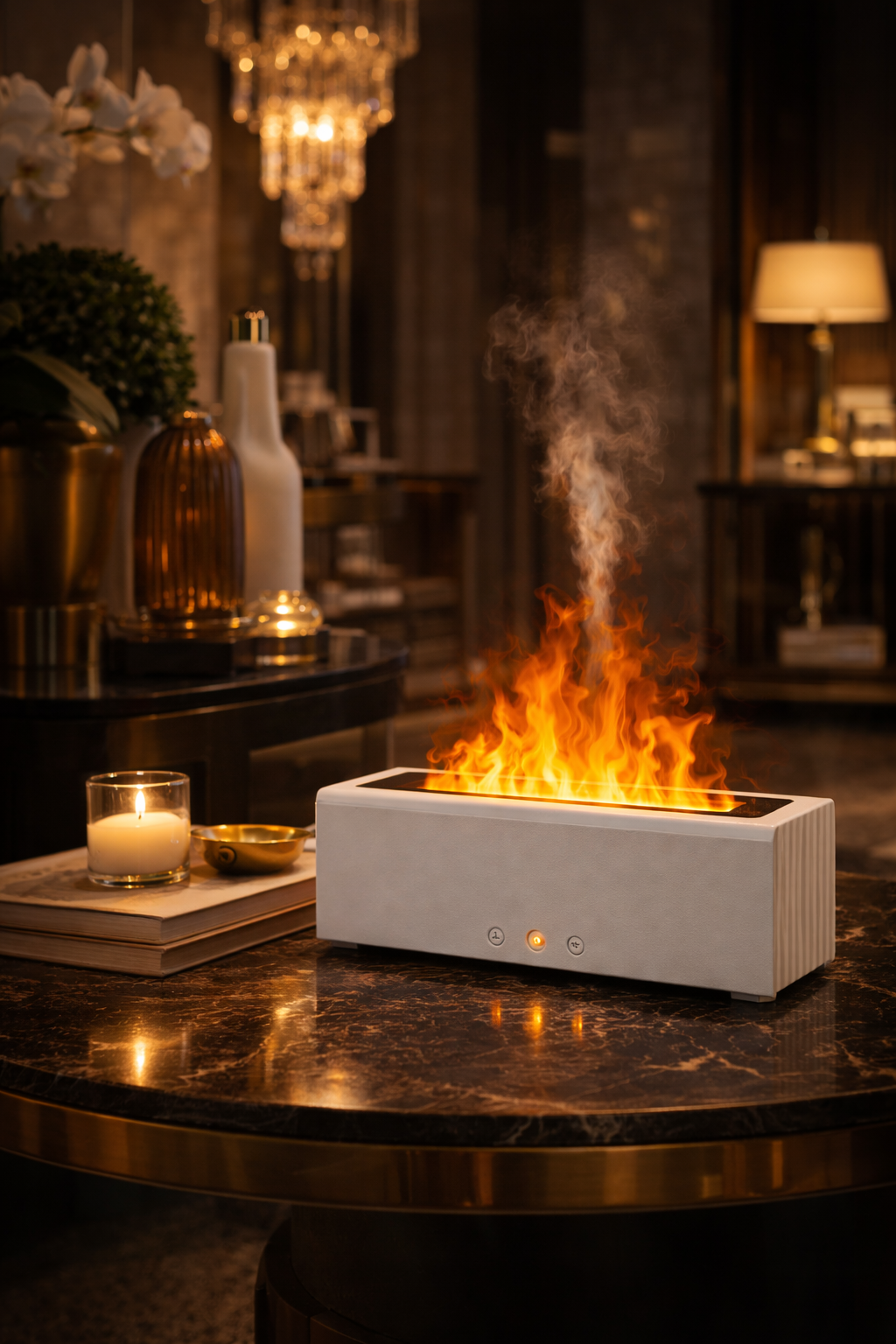 TheMinimalist™ Flame Diffuser – Instant Cozy, Anywhere