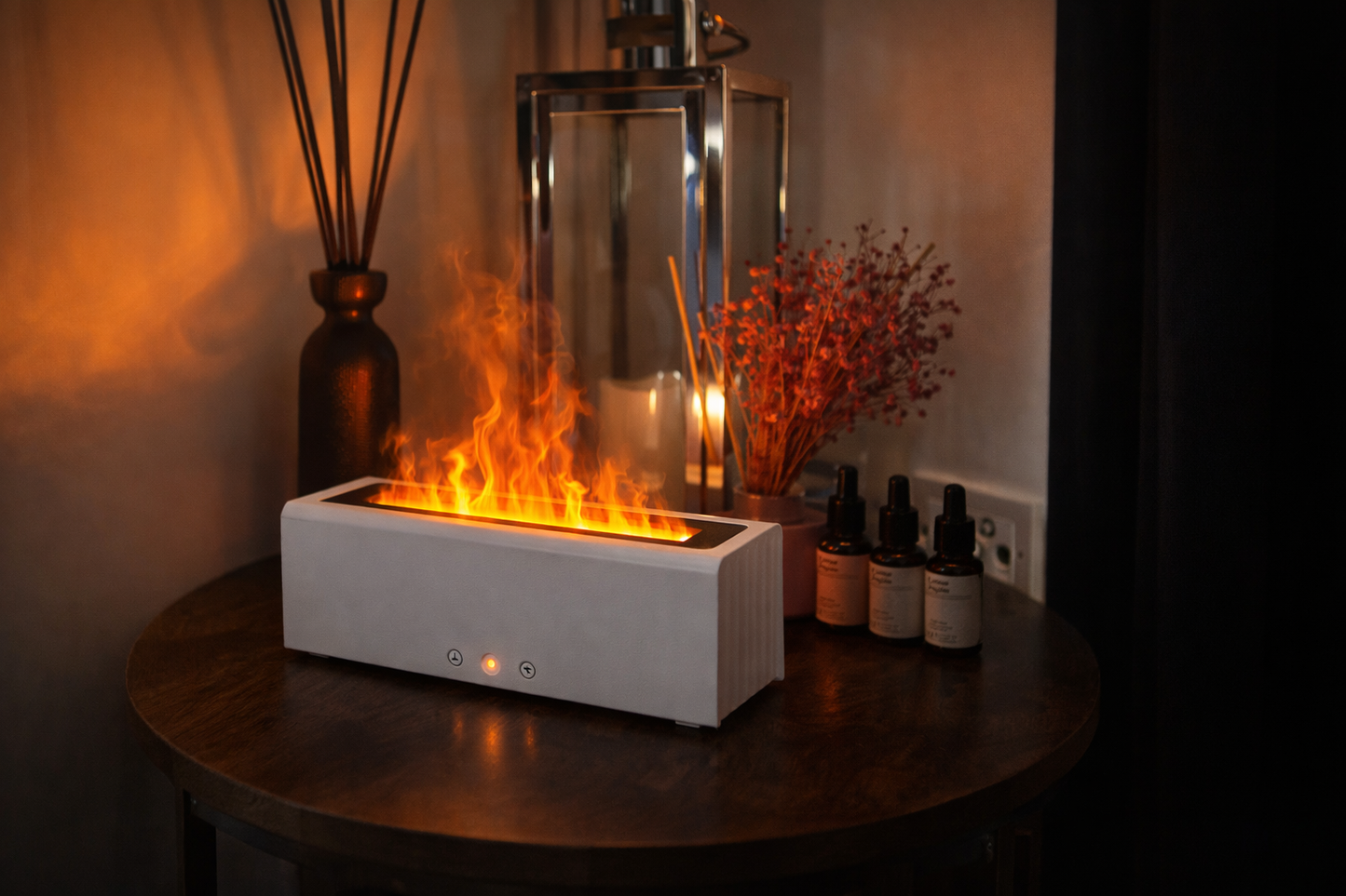 TheMinimalist™ Flame Diffuser – Instant Cozy, Anywhere