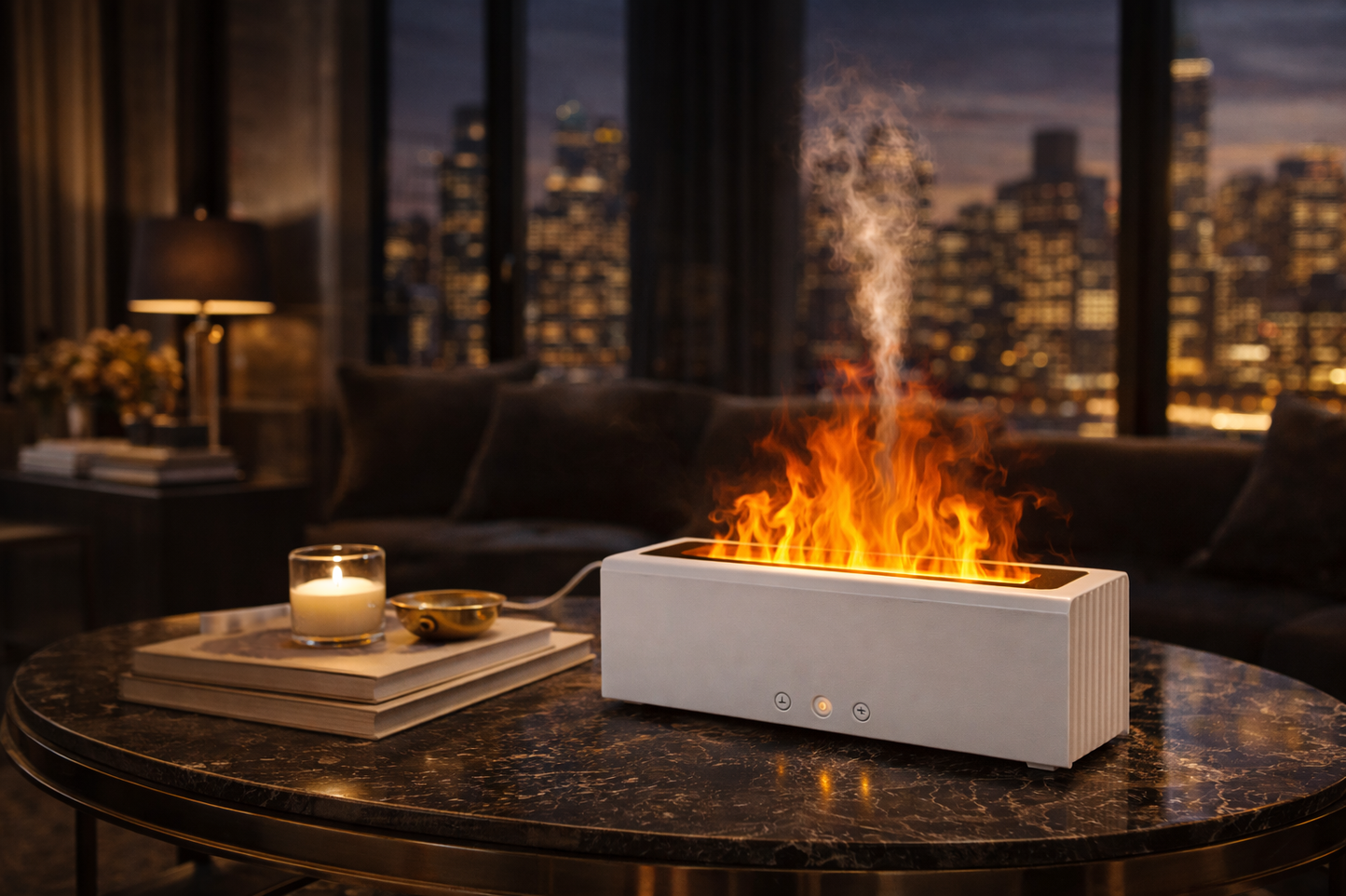 TheMinimalist™ Flame Diffuser – Instant Cozy, Anywhere