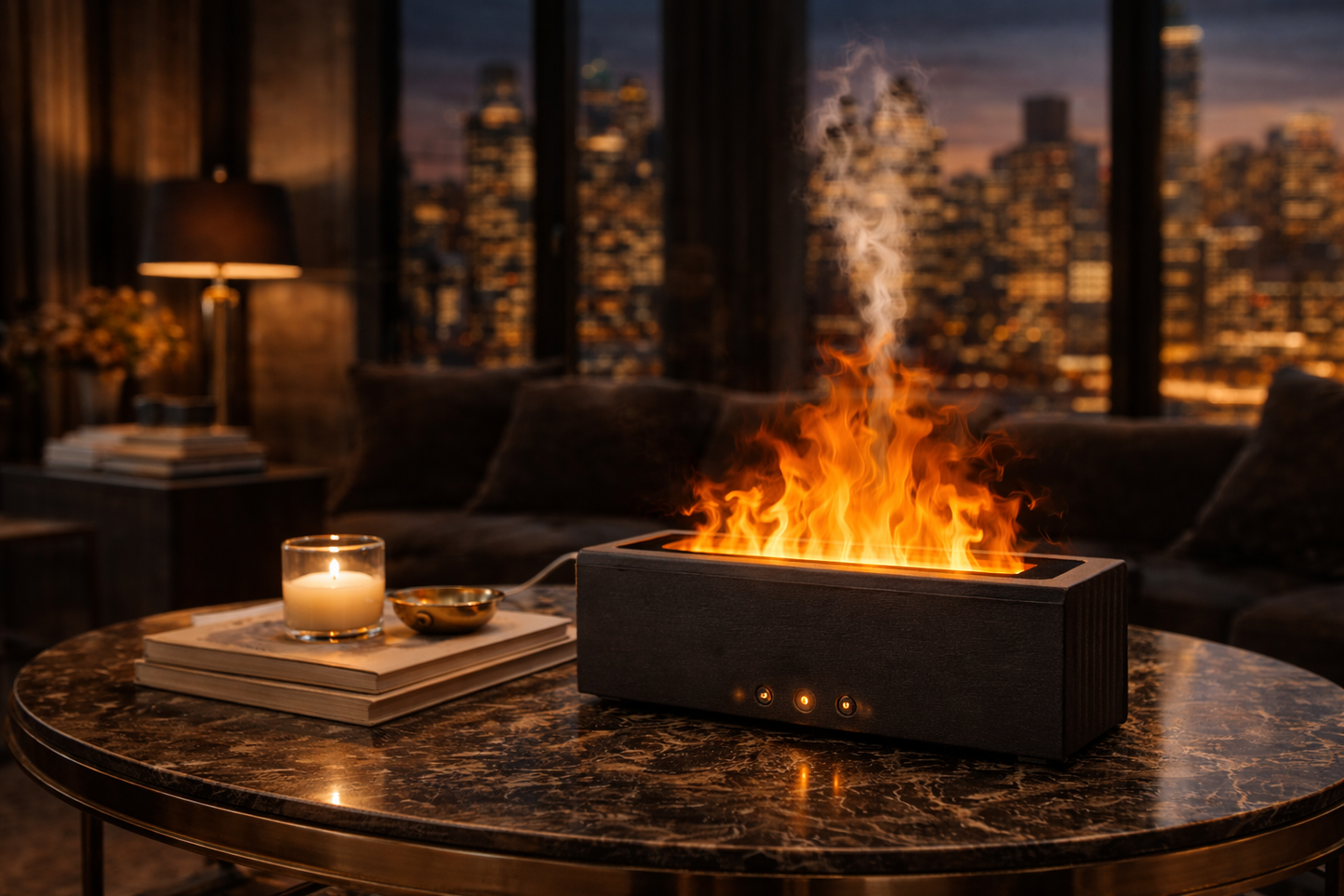 TheMinimalist™ Flame Diffuser – Instant Cozy, Anywhere