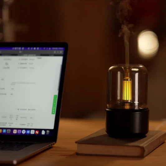 Ultrasonic Aroma Diffuser with Soft Ambient Light