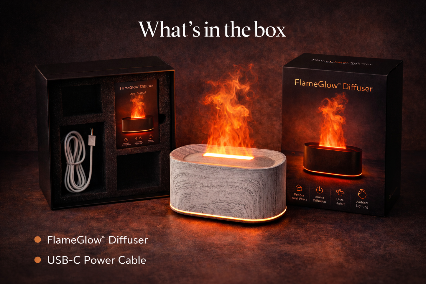 TheCompact™ Aroma Diffuser – Feel the Warmth